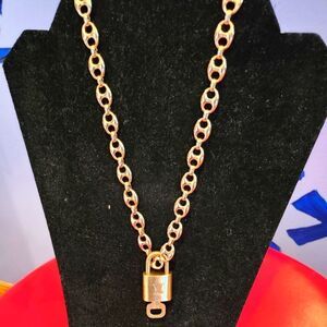 Authentic Louis Vuitton Lock, Key And Chain